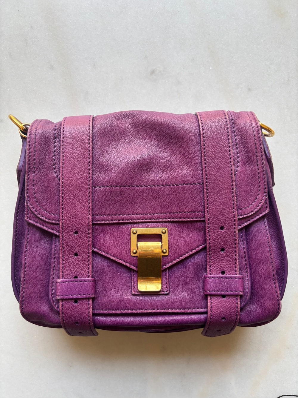 Proenza Schouler PS1 Mini in Veruca Salt Purple